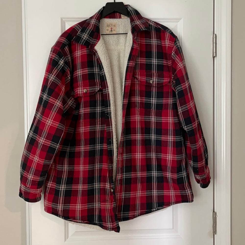 Used - heavy Plaid jacket